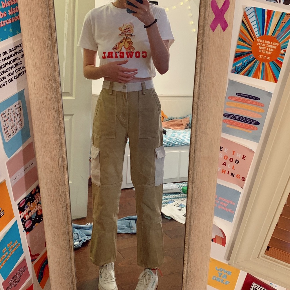 Pacsun cargo carpenter pants